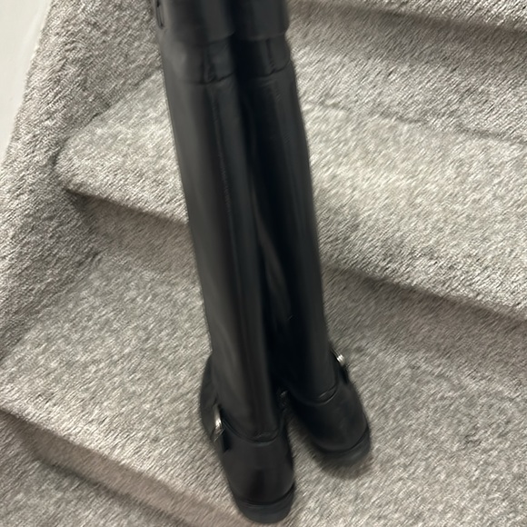 Guess black leather over the knee boots - Picture 4 of 6